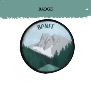 Emerald Lake Banff Patch