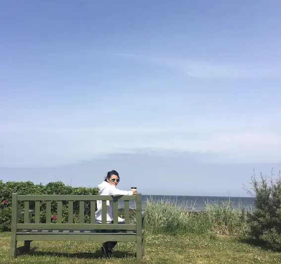 little me in big canada Highway QC-132Where the Saint Laurent River Made Me Cry travel blog