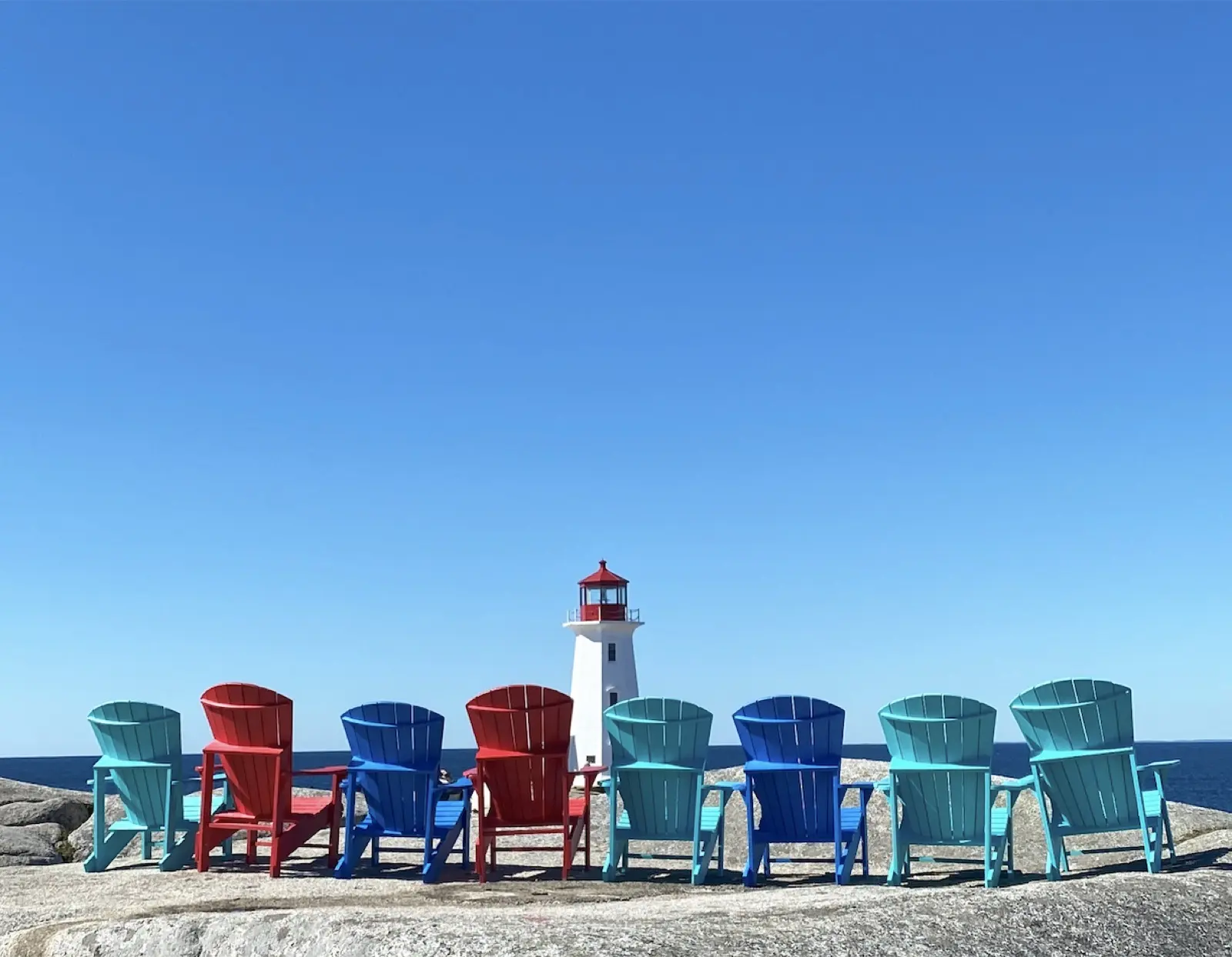 peggys-cove-lighthouse-muskoka-chairs